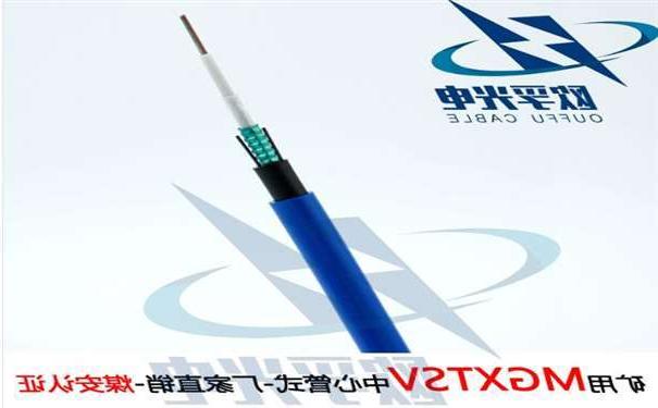 吉林欧孚MGXTSV-8B1 矿用单模阻燃光缆G652D纤芯煤安证书
